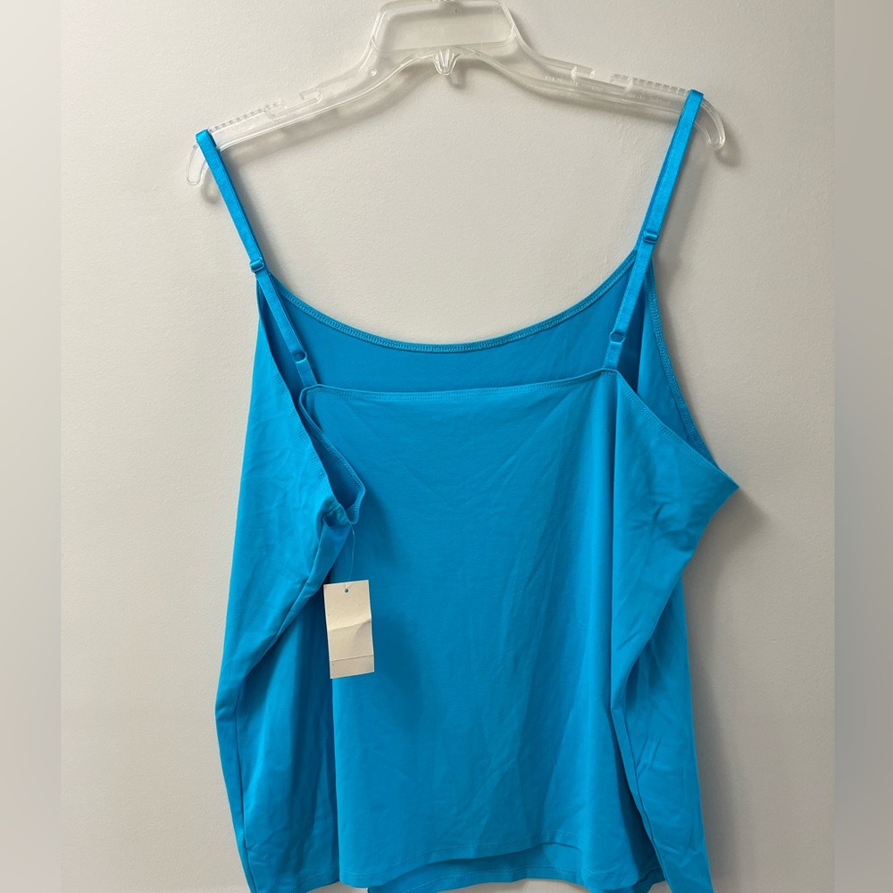 ColdWater Creek🆕 2X Aqua Essential Tank with adjustable straps with attached tag - Picture 3 of 11